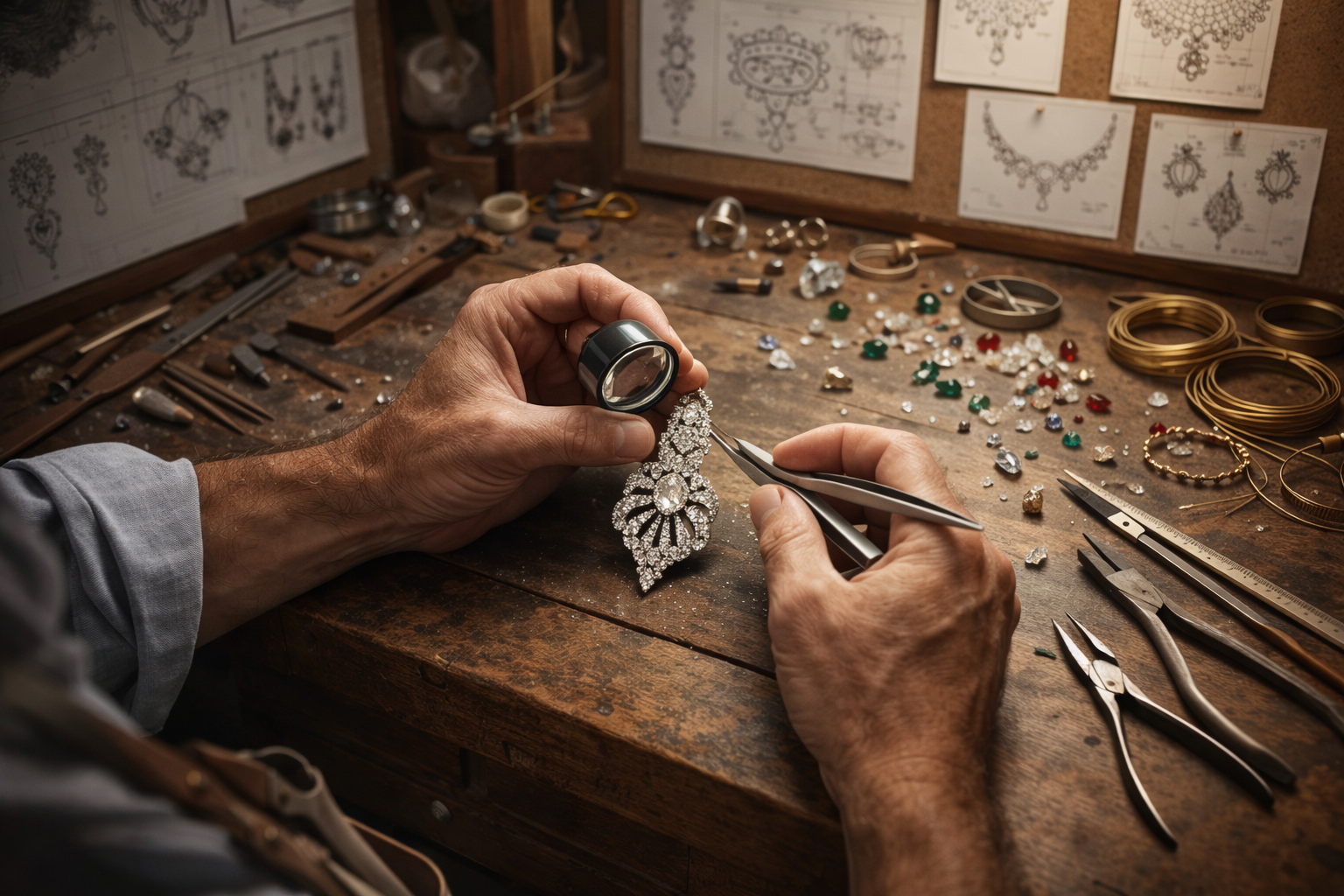 Jewelry Atelier Crafting Process